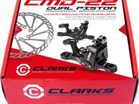 Комплект дискового тормоза CLARK`S CMD-22 Post Mount (шоссе, велокросс) (комплект 2 пары)