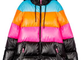 Куртка текстильная с полиуретановым покрытием для девочек