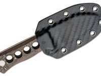 Нож QSP Canary, сталь дамаск, рукоять карбон