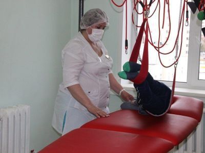 В Мирнинской больнице Якутии проводят реабилитацию детей с ограниченными возможностями здоровья