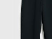 Брюки О-силуэта, Черный