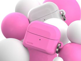 Чехол Araree Brio для Galaxy Buds 3 / Buds 3 Pro, розовый