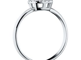 Кольцо из белого золота э4712кц04193800