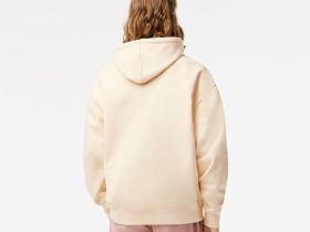 Мужское хлопковое худи Lacoste свободного кроя