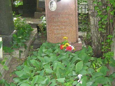 Могила Цявловского Мстислава Александровича (1883-1947)