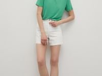 Футболка с круглым вырезом