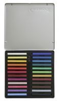 Набор пастели сухой Cretacolor "PASTEL CARRE", 24 цветов в металлической коробке