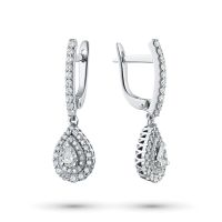 Серьги из белого золота э4712сг02171400