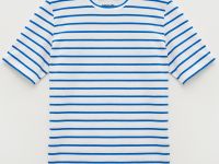Футболка в полоску из хлопка