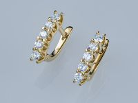 Серьги из желтого золота э0312сг08200951