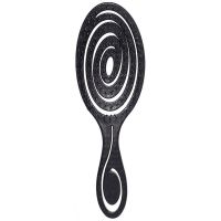 Подвижная био-расчёска Solomeya Detangling Bio Hair Brush Black