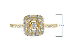 Кольцо из желтого золота э0312кц07210131