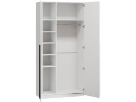 Распашной шкаф Кимбол 2-100x210 Белый