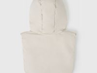 Утеплённый капюшон на молнии, Бежевый