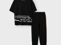 Комплект трикотажный для мальчиков: фуфайка (футболка), брюки