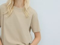 Базовая футболка, Бежевый