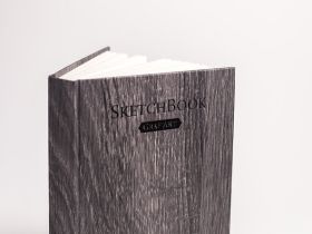 Скетчбук для графики Малевичъ "GrafArt" Dark Wood 14,5х19 см 80 л 150 г