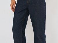 Прямые джинсы, Синий