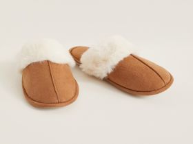 Тапочки Comfy, бежевые