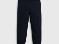 Брюки из твила для мальчиков, Черный