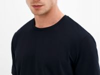 Базовая футболка из хлопка, Черный