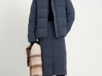 Утепленная юбка на молнии прямого силуэта