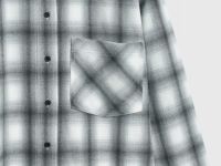 Рубашка в клетку, Серый