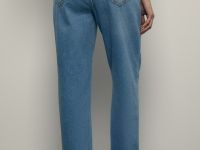 Джинсы mom fit женские