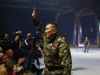 Командиру первого добровольческого отряда «Боотур» Александру Колесову присвоено звание Героя России