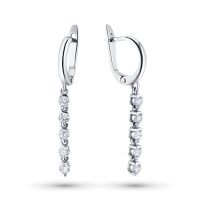 Серьги из серебра э0612сг10110300