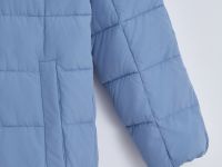 Пуховое пальто с капюшоном