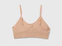 Базовый топ с вкладышами, Бежевый