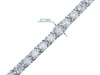 Браслет из белого золота э4712бр08200604