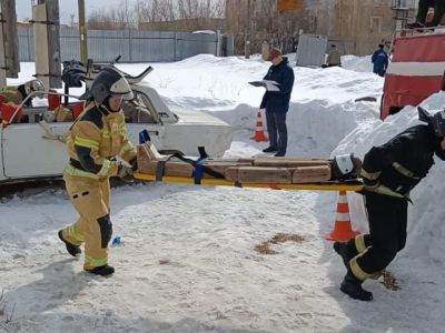 В соревнованиях «Лучшая команда МЧС» наши пожарные заняли третье место