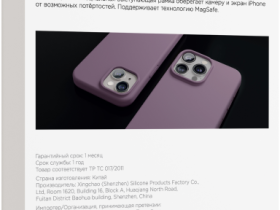 Клип-кейс VLP Asterс MagSafe для Apple iPhone 15 Pro Розовый