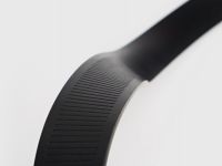 Ремень из натуральной кожи с автоматической пряжкой, Черный