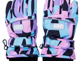 Перчатки текстильные для девочек