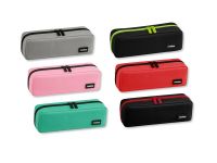 Пенал мягкий 1 отделение Berlingo "Grey" 205*60*65 мм, полиэстер