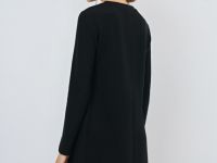 Платье мини А-силуэта, Черный