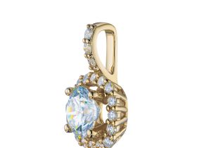 Подвеска из желтого золота э0312пд08191300_white