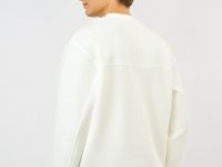 Свитшот с принтом, Белый