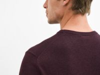 Базовый вязаный джемпер, Фиолетовый