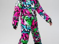 Комбинезон текстильный с полиуретановым покрытием для девочек