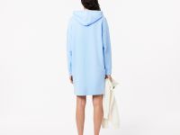Женское платье-толстовка Lacoste с флисом