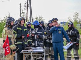 Пожарно-тактические учения провели в аэропорту Якутска
