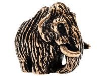 Бусина для темляка Мамонт, бронза