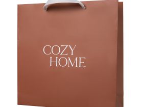 Пакет подарочный Cozy Home 35х35х10