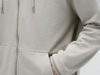 Базовая толстовка на молнии, Бежевый