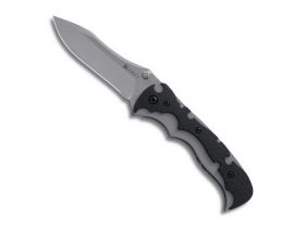 Полуавтоматический складной нож My Tighe, CRKT 1090, сталь 1. 4116 (X50CrMoV 15), рукоять сталь/термопластик