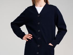 Кардиган трикотажный для девочек